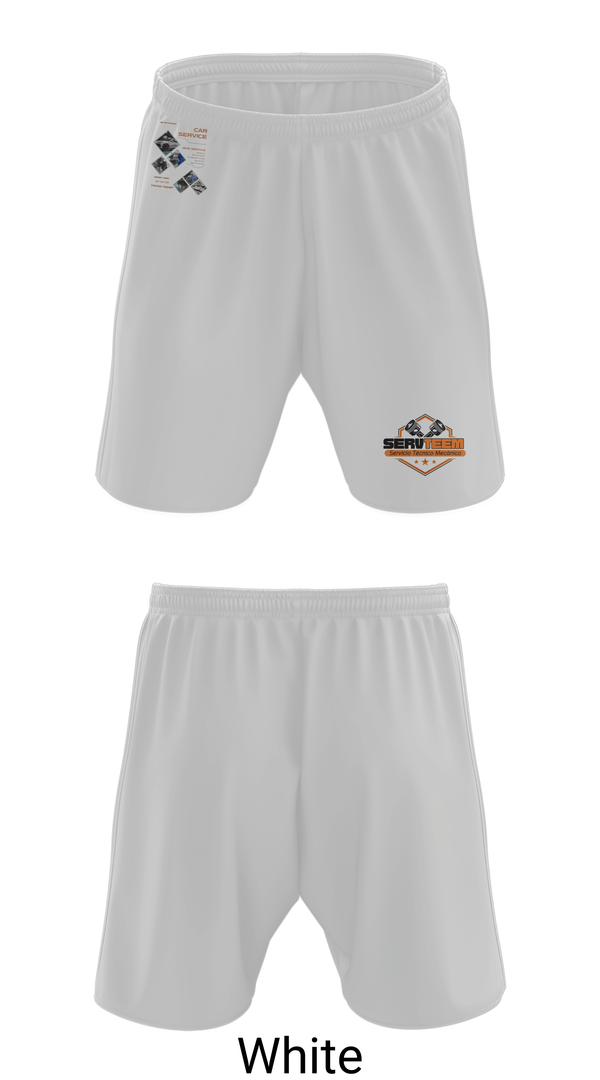 Athletic Shorts With Pockets, Servteem automotive group llc, , Teamtime, Team time, sublimation, custom sports apparel, team uniforms, spirit wear, spiritwear, sports uniforms, custom shirts, team store, custom team store, fundraiser sports, apparel fundraiser