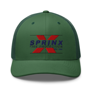SPRINX FIRE PROTECTION 22334846 Retro Trucker Hat | Yupoong 6606