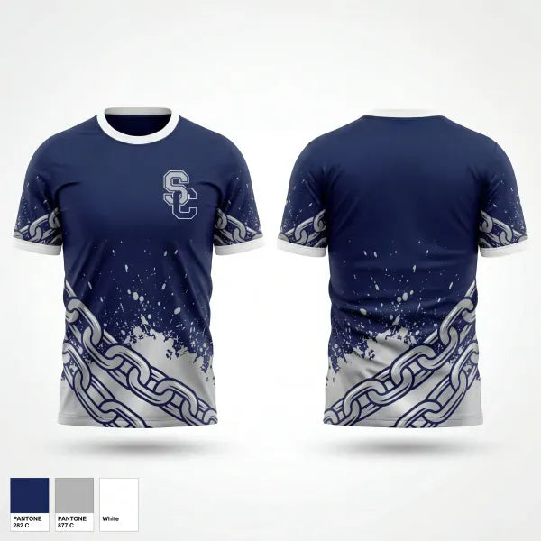 Old School Cotton Feel Shirt, Falcons, Men's Basketball, Teamtime, Team time, sublimation, custom sports apparel, team uniforms, spirit wear, spiritwear, sports uniforms, custom shirts, team store, custom team store, fundraiser sports, apparel fundraiser