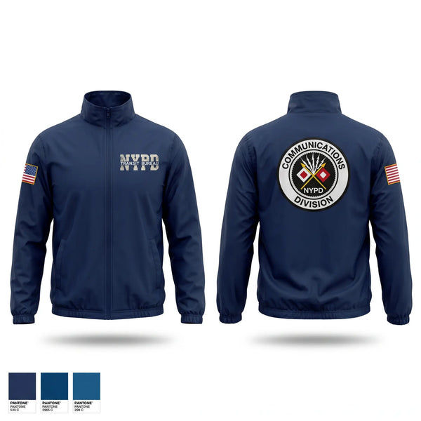 Windbreaker, Communication Division, Police, Teamtime, Team time, sublimation, custom sports apparel, team uniforms, spirit wear, spiritwear, sports uniforms, custom shirts, team store, custom team store, fundraiser sports, apparel fundraiser