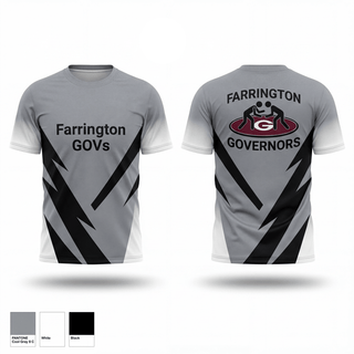 Short Sleeve Performance Shirt, Farrington GOVs, Wrestling, Teamtime, Team time, sublimation, custom sports apparel, team uniforms, spirit wear, spiritwear, sports uniforms, custom shirts, team store, custom team store, fundraiser sports, apparel fundraiser