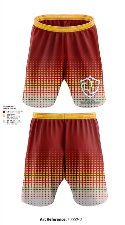 Iron Spikes Track and Field Club 9344658 Athletic Shorts With Pockets - 2