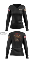Rapid Emergency Management 5983605 Women's Long Sleeve V-neck Shirt - 21