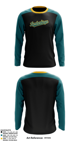 Long Sleeve Performance Shirt, Lumberkings, Baseball, Teamtime, Team time, sublimation, custom sports apparel, team uniforms, spirit wear, spiritwear, sports uniforms, custom shirts, team store, custom team store, fundraiser sports, apparel fundraiser