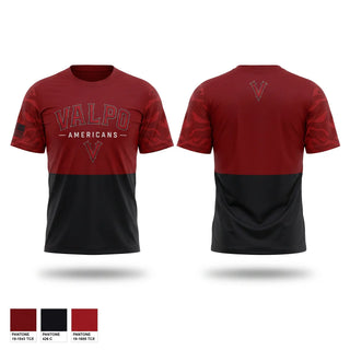 Short Sleeve Performance Shirt, Valpo Americans, Baseball, Teamtime, Team time, sublimation, custom sports apparel, team uniforms, spirit wear, spiritwear, sports uniforms, custom shirts, team store, custom team store, fundraiser sports, apparel fundraiser