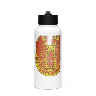 B/2-327th 24906475 Stainless Steel Water Bottle with a Straw Lid