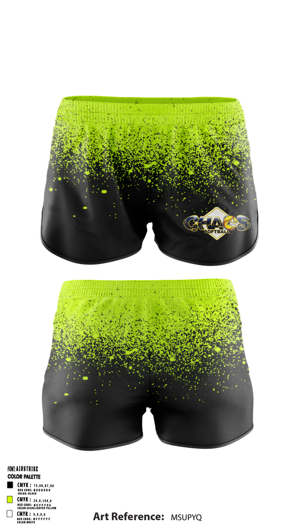 Ranger Panties, Chaos, Softball, Teamtime, Team time, sublimation, custom sports apparel, team uniforms, spirit wear, spiritwear, sports uniforms, custom shirts, team store, custom team store, fundraiser sports, apparel fundraiser