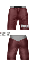 Soutch Central High School Falcons 32707913 Fight Shorts - 1