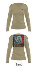 1st Combat Readiness Regiment 40922335 Women's Long Sleeve V-neck Shirt - 97