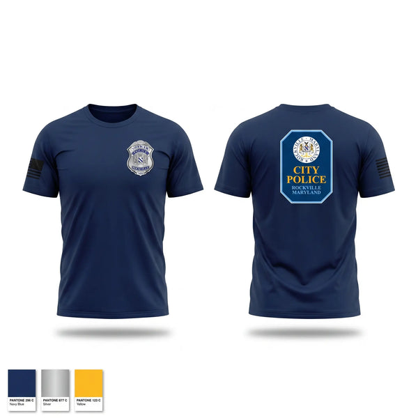 Old School Cotton Feel Shirt, Rockville City Police, Police, Teamtime, Team time, sublimation, custom sports apparel, team uniforms, spirit wear, spiritwear, sports uniforms, custom shirts, team store, custom team store, fundraiser sports, apparel fundraiser