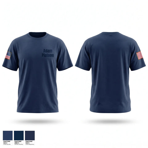 Old School Cotton Feel Shirt, Adam Platoon, Police, Teamtime, Team time, sublimation, custom sports apparel, team uniforms, spirit wear, spiritwear, sports uniforms, custom shirts, team store, custom team store, fundraiser sports, apparel fundraiser