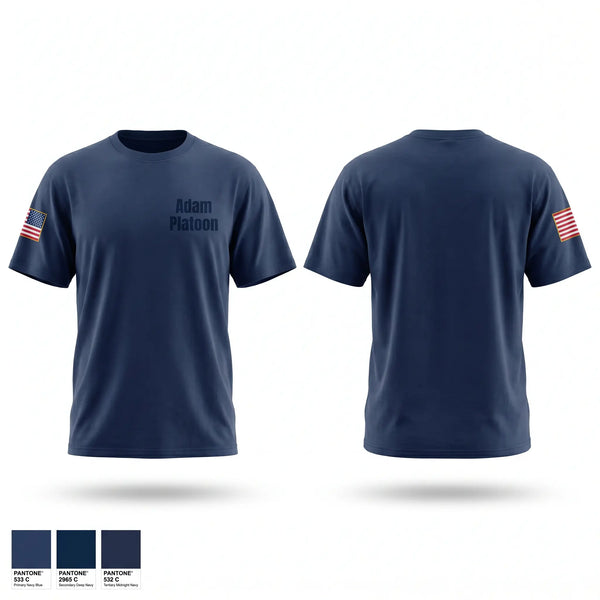 Old School Cotton Feel Shirt, Adam Platoon, Police, Teamtime, Team time, sublimation, custom sports apparel, team uniforms, spirit wear, spiritwear, sports uniforms, custom shirts, team store, custom team store, fundraiser sports, apparel fundraiser
