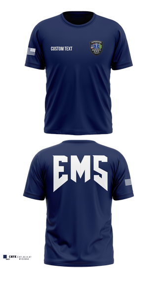 Short Sleeve Performance Shirt, Greene County EMS, EMS/EMT, Teamtime, Team time, sublimation, custom sports apparel, team uniforms, spirit wear, spiritwear, sports uniforms, custom shirts, team store, custom team store, fundraiser sports, apparel fundraiser