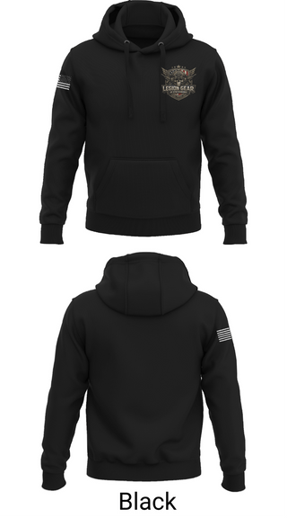 Hoodie, Legion Gear of Statesboro, Army, Teamtime, Team time, sublimation, custom sports apparel, team uniforms, spirit wear, spiritwear, sports uniforms, custom shirts, team store, custom team store, fundraiser sports, apparel fundraiser