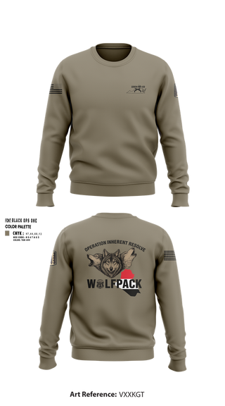 Crew Neck Sweatshirt, , Army, Teamtime, Team time, sublimation, custom sports apparel, team uniforms, spirit wear, spiritwear, sports uniforms, custom shirts, team store, custom team store, fundraiser sports, apparel fundraiser