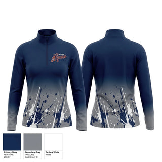 Quarter Zip Jacket, Tigers, Baseball, Teamtime, Team time, sublimation, custom sports apparel, team uniforms, spirit wear, spiritwear, sports uniforms, custom shirts, team store, custom team store, fundraiser sports, apparel fundraiser