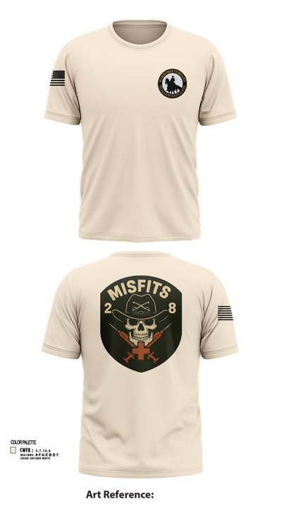 2-8 Cav, HHC, Medic Platoon 50281984 Short Sleeve Performance Shirt - 103