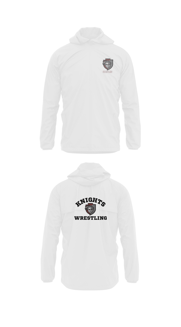 Windbreaker, Lansingburgh Knights, Wrestling, Teamtime, Team time, sublimation, custom sports apparel, team uniforms, spirit wear, spiritwear, sports uniforms, custom shirts, team store, custom team store, fundraiser sports, apparel fundraiser