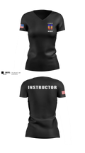 2/254 RTI Women's Short Sleeve V-neck Shirt - 2