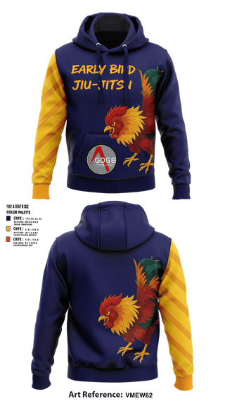 Hoodie, Early Bird Jiu Jitsu, , Teamtime, Team time, sublimation, custom sports apparel, team uniforms, spirit wear, spiritwear, sports uniforms, custom shirts, team store, custom team store, fundraiser sports, apparel fundraiser