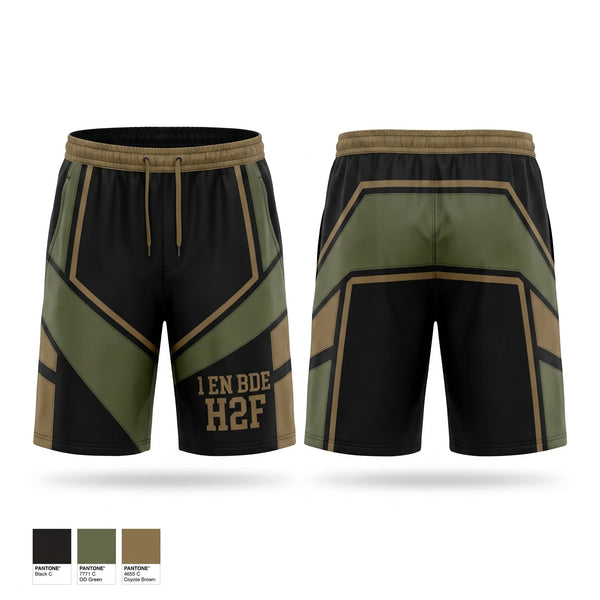 Athletic Shorts With Pockets, 1 EN BDE H2F, Army, Teamtime, Team time, sublimation, custom sports apparel, team uniforms, spirit wear, spiritwear, sports uniforms, custom shirts, team store, custom team store, fundraiser sports, apparel fundraiser