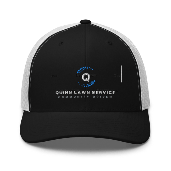 Quinn lawn care 14191373 Retro Trucker Hat | Yupoong 6606
