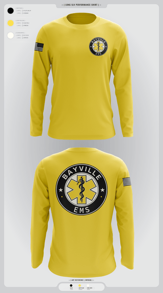 Long Sleeve Performance Shirt, Bayville EMS, , Teamtime, Team time, sublimation, custom sports apparel, team uniforms, spirit wear, spiritwear, sports uniforms, custom shirts, team store, custom team store, fundraiser sports, apparel fundraiser
