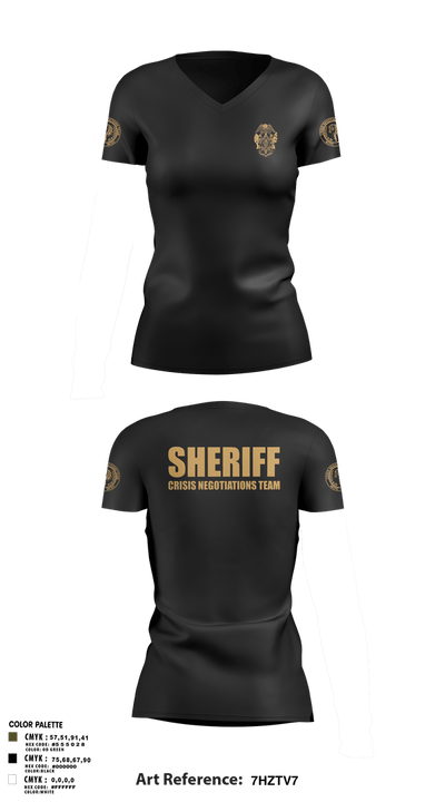 Shamrocks 77851794 Women's Short Sleeve V-neck Shirt - 115