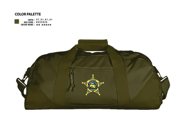 Duffle Bag, St. Joseph County Police Department, , Teamtime, Team time, sublimation, custom sports apparel, team uniforms, spirit wear, spiritwear, sports uniforms, custom shirts, team store, custom team store, fundraiser sports, apparel fundraiser