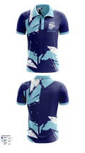 Fairfax Stampede Boys Basketball Short Sleeve Performance Polo - 100