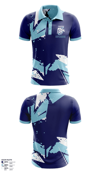 Short Sleeve Performance Polo, Fairfax Stampede Boys Basketball, Men's Basketball, Teamtime, Team time, sublimation, custom sports apparel, team uniforms, spirit wear, spiritwear, sports uniforms, custom shirts, team store, custom team store, fundraiser sports, apparel fundraiser