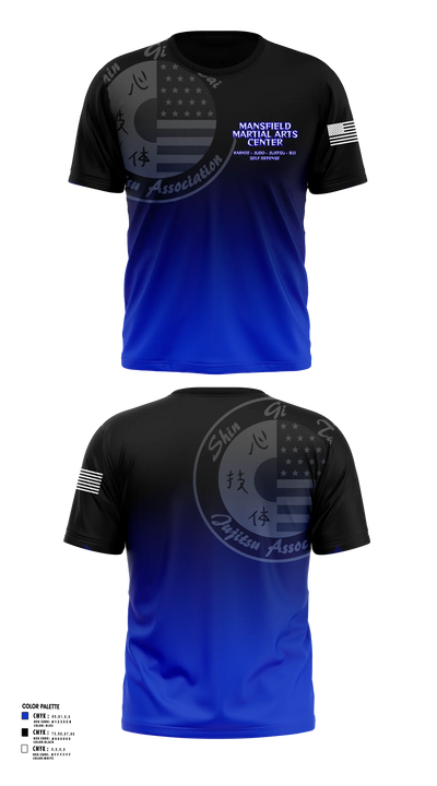 Mansfield Martial Arts Center Short Sleeve Performance Shirt - 34