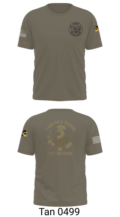 1-320th 33901003 Short Sleeve Performance Shirt - 76
