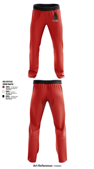 Sweatpants, Amboy Clippers, Wrestling, Teamtime, Team time, sublimation, custom sports apparel, team uniforms, spirit wear, spiritwear, sports uniforms, custom shirts, team store, custom team store, fundraiser sports, apparel fundraiser