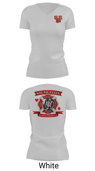 Womens Short Sleeve Vneck Shirt, SEFD station 21 Blackjack, Fire Department, Teamtime, Team time, sublimation, custom sports apparel, team uniforms, spirit wear, spiritwear, sports uniforms, custom shirts, team store, custom team store, fundraiser sports, apparel fundraiser