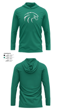 NSU Riverhawks Football 89263546 Long Sleeve Hooded Sun Shirt - 41