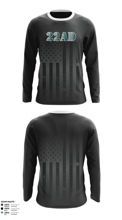 Glory Days/ 22AD 31436739 Long Sleeve Performance Shirt 1