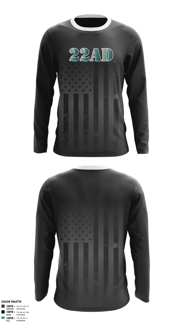 Long Sleeve Performance Shirt, Glory Days/ 22AD, Softball, Teamtime, Team time, sublimation, custom sports apparel, team uniforms, spirit wear, spiritwear, sports uniforms, custom shirts, team store, custom team store, fundraiser sports, apparel fundraiser