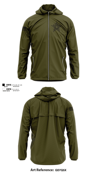 Windbreaker, Bedford County Sheriff SWAT, Police, Teamtime, Team time, sublimation, custom sports apparel, team uniforms, spirit wear, spiritwear, sports uniforms, custom shirts, team store, custom team store, fundraiser sports, apparel fundraiser