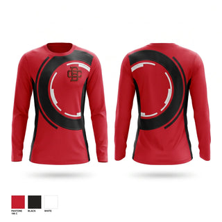 Long Sleeve Performance Shirt, Riverhawks, Baseball, Teamtime, Team time, sublimation, custom sports apparel, team uniforms, spirit wear, spiritwear, sports uniforms, custom shirts, team store, custom team store, fundraiser sports, apparel fundraiser