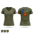 SRO 55325871 Women's Short Sleeve V-neck Shirt - 1