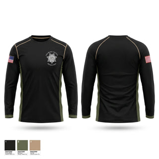 Long Sleeve Performance Shirt, Graham County Probation, Police, Teamtime, Team time, sublimation, custom sports apparel, team uniforms, spirit wear, spiritwear, sports uniforms, custom shirts, team store, custom team store, fundraiser sports, apparel fundraiser