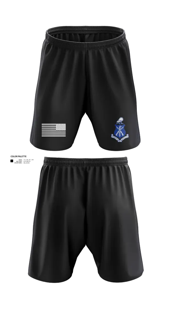 Athletic Shorts With Pockets, Pershing Rifles, National Guard, Teamtime, Team time, sublimation, custom sports apparel, team uniforms, spirit wear, spiritwear, sports uniforms, custom shirts, team store, custom team store, fundraiser sports, apparel fundraiser