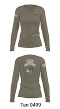 Charlie Rock, 4-31 IN, 2IBCT, 10MTN 63495362 Women's Long Sleeve V-neck Shirt - 77