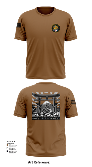 Short Sleeve Performance Shirt, Navy Data Command, , Teamtime, Team time, sublimation, custom sports apparel, team uniforms, spirit wear, spiritwear, sports uniforms, custom shirts, team store, custom team store, fundraiser sports, apparel fundraiser