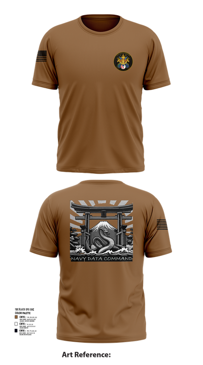 Navy Data Command 68785205 Short Sleeve Performance Shirt - 21