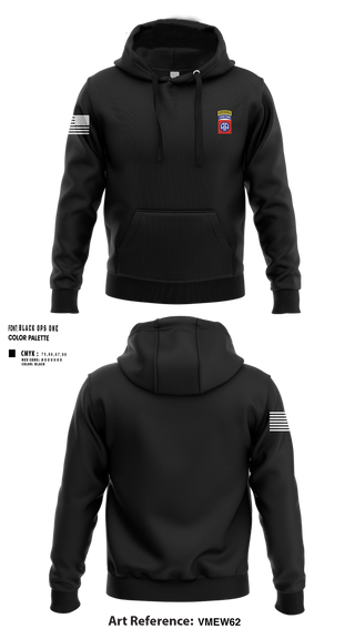 Hoodie, 82nd airborne Division, , Teamtime, Team time, sublimation, custom sports apparel, team uniforms, spirit wear, spiritwear, sports uniforms, custom shirts, team store, custom team store, fundraiser sports, apparel fundraiser