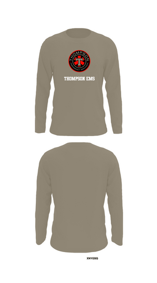 Long Sleeve Performance Shirt, Thompson EMS, , Teamtime, Team time, sublimation, custom sports apparel, team uniforms, spirit wear, spiritwear, sports uniforms, custom shirts, team store, custom team store, fundraiser sports, apparel fundraiser