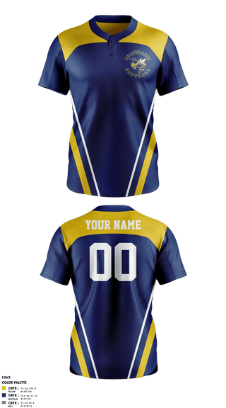 Two Button Softball Jersey, Chapelgate Christian Academy Softball, Softball, Teamtime, Team time, sublimation, custom sports apparel, team uniforms, spirit wear, spiritwear, sports uniforms, custom shirts, team store, custom team store, fundraiser sports, apparel fundraiser