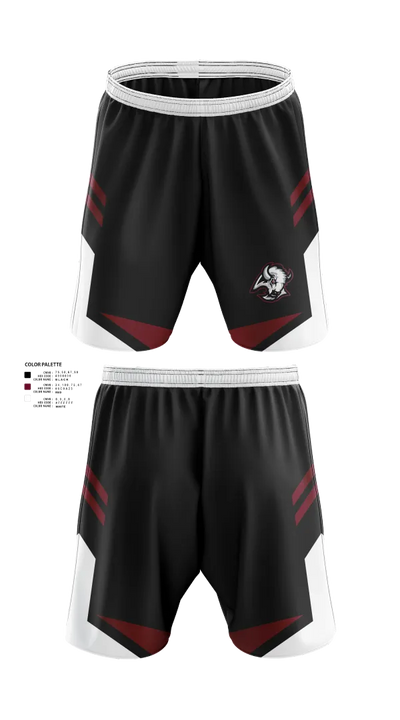 Rawlins County Senior High School 10337825 Athletic Shorts With Pockets - 21